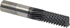 Onsrud - 1/2" Diam, 1-1/8" LOC, End Mill End, Solid Carbide Diamond Pattern Router Bit - Right Hand Cut, 3" OAL, 1/2" Shank Diam, Use on Composites - USA Tool & Supply