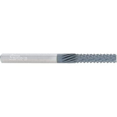 Onsrud - 1/4" Diam, 1" LOC, End Mill End, Solid Carbide Diamond Pattern Router Bit - Right Hand Cut, 3" OAL, 1/4" Shank Diam, Use on Composites - USA Tool & Supply