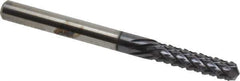 Onsrud - 1/8" Diam, 1/2" LOC, Drill Point End, Solid Carbide Diamond Pattern Router Bit - Right Hand Cut, 1-1/2" OAL, 1/8" Shank Diam, Use on Composites - USA Tool & Supply