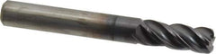 Kennametal - 5/16", 4 Flute, Solid Carbide, 0.06" Corner Radius End Mill - 2-1/2" OAL, 3/4" LOC - USA Tool & Supply
