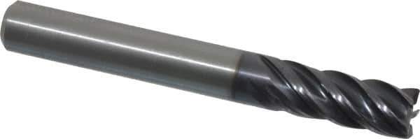 Kennametal - 5/16", 5 Flute, Solid Carbide, 0.015" Corner Radius End Mill - 2-1/2" OAL, 3/4" LOC - USA Tool & Supply