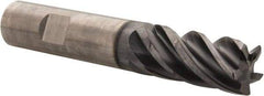 Kennametal - 14mm, 5 Flute, Solid Carbide, 0.75mm Corner Radius End Mill - 83mm OAL, 26mm LOC - USA Tool & Supply