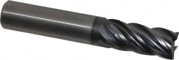 Kennametal - 14mm Diam 5 Flute Solid Carbide 0.75mm Corner Radius End Mill - USA Tool & Supply