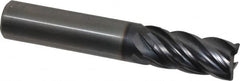 Kennametal - 14mm Diam 5 Flute Solid Carbide 0.75mm Corner Radius End Mill - USA Tool & Supply