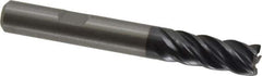 Kennametal - 8mm, 5 Flute, Solid Carbide, 0.5mm Corner Radius End Mill - 63mm OAL, 19mm LOC - USA Tool & Supply