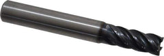 Kennametal - 9mm, 5 Flute, Solid Carbide, 0.5mm Corner Radius End Mill - 72mm OAL, 19mm LOC - USA Tool & Supply