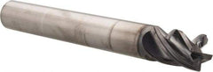 Kennametal - 3/4", 4 Flute, Solid Carbide, Corner Chamfer End Mill - 6" OAL, 1" LOC - USA Tool & Supply