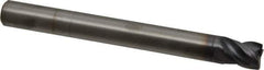 Kennametal - 5/8", 4 Flute, Solid Carbide, Corner Chamfer End Mill - 6" OAL, 5/8" LOC - USA Tool & Supply