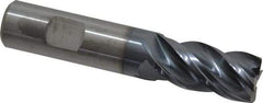 Kennametal - 3/4", 4 Flute, Solid Carbide, 0.03" Corner Radius End Mill - 4" OAL, 1-1/2" LOC - USA Tool & Supply