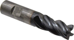 Kennametal - 3/4", 4 Flute, Solid Carbide, Corner Chamfer End Mill - 4" OAL, 1-5/8" LOC - USA Tool & Supply