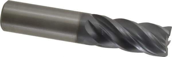 Kennametal - 20mm, 5 Flute, Solid Carbide, 0.75mm Corner Radius End Mill - 104mm OAL, 38mm LOC - USA Tool & Supply