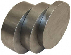 Value Collection - 5-1/2" Diam x 1/2" Long, 12L14 Steel Round Rod - Cold Finish, Mill, Steel - USA Tool & Supply