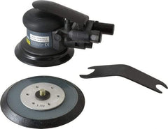Ingersoll-Rand - 12,000 OPM, 15.8 CFM Air Consumption, Palm Air Orbital Sander - Round Pad, 1/4 NPT Inlet - USA Tool & Supply