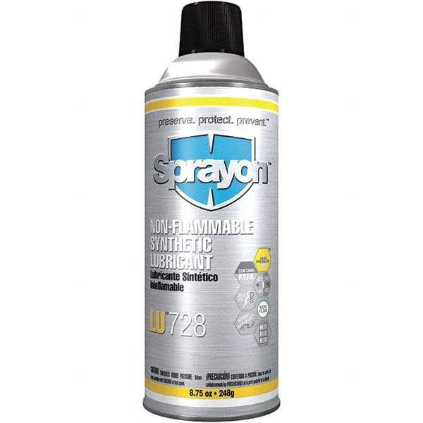 Sprayon - 16 oz Aerosol Synthetic Lubricant - Clear, -40°F to 475°F - USA Tool & Supply