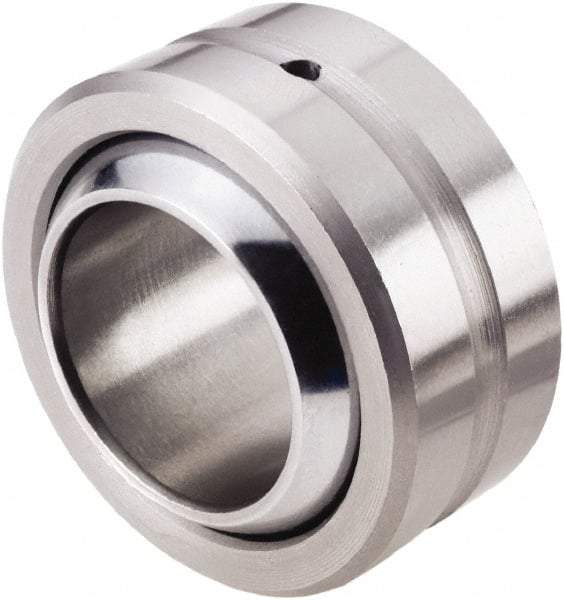 Tritan - 1" Bore Diam, 11,016 Lb Dynamic Capacity, 1" Wide, Spherical Plain Bearing - 1-3/4" OD, 55,078 Lb Static Load Capacity - USA Tool & Supply