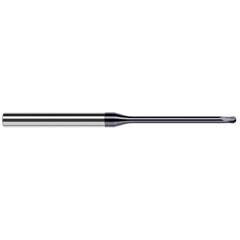Harvey Tool - Ball End Mills; Mill Diameter (mm): 1.20 ; Mill Diameter (Inch): 3/64 ; Mill Diameter (Decimal Inch): 0.0470 ; Number of Flutes: 2 ; Length of Cut (Decimal Inch): 0.0380 ; Material: Solid Carbide - Exact Industrial Supply