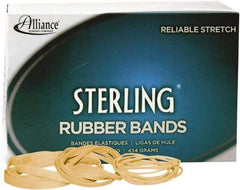 Alliance - 3-1/2" Circumference, 1/4" Wide, Light-Duty Band Rubber Band Strapping - 425 Pieces - USA Tool & Supply