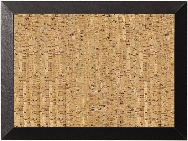 MasterVision - 36" Wide x 24" High Open Cork Bulletin Board - Natural (Color) - USA Tool & Supply