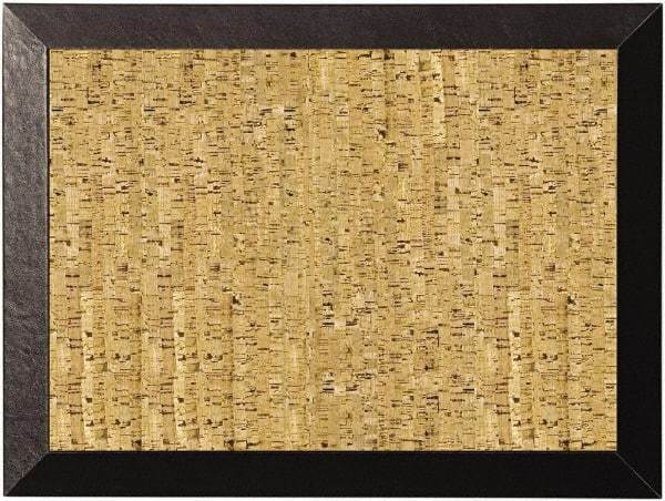 MasterVision - 24" Wide x 18" High Open Cork Bulletin Board - Natural (Color) - USA Tool & Supply