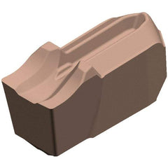 Kennametal - EC1B CF Grade KCU25, 1.4mm Cutting Width Carbide Cutoff Insert - Left Hand Lead Angle, Al2O3 Finish - USA Tool & Supply