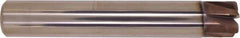 Millstar - 1/2", 6 Flute, Single End, Solid Carbide, 0.056" Corner Radius End Mill - 4" OAL, Right Hand Flute, 3/16" LOC, Right Hand Cut - USA Tool & Supply
