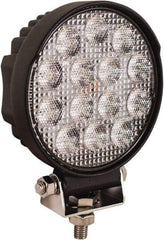 Buyers Products - 12 to 24 Volt, Clear Flood Beam Light - 3.0 Amps, 2,525 Lumens, 14 LED Lamp - USA Tool & Supply