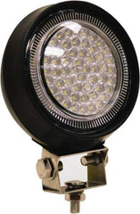 Buyers Products - 12 to 24 Volt, Clear Flood Beam Light - 3.0 Amps, 375 Lumens, 54 LED Lamp - USA Tool & Supply