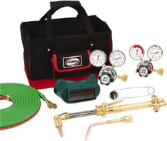 Lincoln Electric - Oxygen/Acetylene Torch Kits Type: Welding Outfit Maximum Cutting: 4 (Inch) - USA Tool & Supply