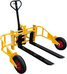 Vestil - 2,000 Lb Capacity, 9" Lift Industrial Pallet Truck - 3" Min Lift Height, 48" Fork Length x 4" Fork Width, 65" Overall Width - USA Tool & Supply