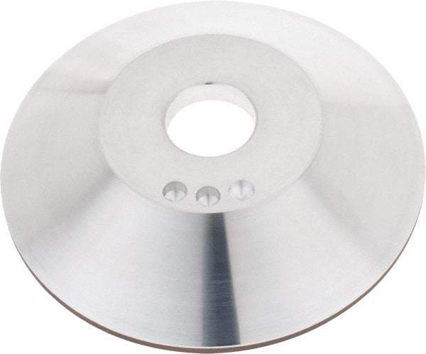 Tru-Maxx - 6" Diam, 1-1/4" Hole Size, 1" Overall Thickness, 180 Grit, Type 12A2, Tool & Cutter Grinding Wheel - Very Fine Grade, Diamond - USA Tool & Supply