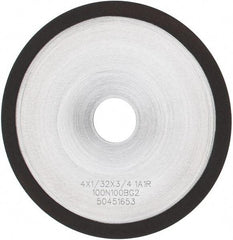 Tru-Maxx - 4" 100 Grit Diamond Cutoff Wheel - 1/32" Thick, 3/4" Arbor, Use with Angle Grinders - USA Tool & Supply