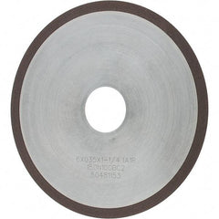 Tru-Maxx - 6" 150 Grit Diamond Cutoff Wheel - 0.035" Thick, 1-1/4" Arbor, Use with Angle Grinders - USA Tool & Supply