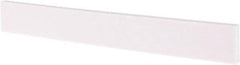 Tru-Maxx - 150 Grit Aluminum Oxide Rectangular Polishing Stone - Very Fine Grade, 1" Wide x 8" Long x 1/4" Thick - USA Tool & Supply