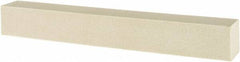 Tru-Maxx - 120 Grit Aluminum Oxide Square Polishing Stone - Fine Grade, 1" Wide x 8" Long x 1" Thick - USA Tool & Supply