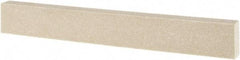 Tru-Maxx - 120 Grit Aluminum Oxide Rectangular Polishing Stone - Fine Grade, 1" Wide x 8" Long x 1/2" Thick - USA Tool & Supply