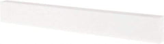 Tru-Maxx - 100 Grit Aluminum Oxide Rectangular Polishing Stone - Fine Grade, 1" Wide x 8" Long x 1/2" Thick - USA Tool & Supply