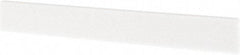 Tru-Maxx - 80 Grit Aluminum Oxide Rectangular Polishing Stone - Medium Grade, 1" Wide x 8" Long x 1/4" Thick - USA Tool & Supply
