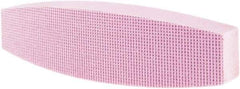 Tru-Maxx - 80 Grit Aluminum Oxide Boat (Shape) Polishing Stone - Medium Grade, 2-1/2" Wide x 9" Long x 1-1/2" Thick - USA Tool & Supply