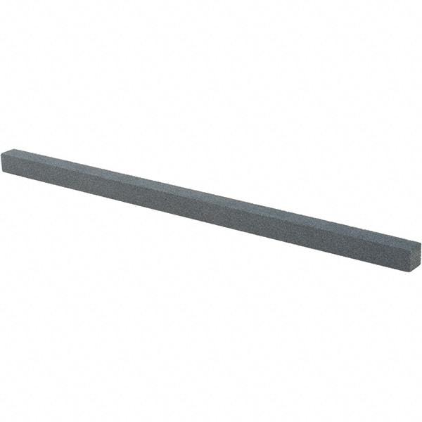 Tru-Maxx - 220 Grit Silicon Carbide Square Polishing Stone - Very Fine Grade, 1/4" Wide x 6" Long x 1/4" Thick - USA Tool & Supply