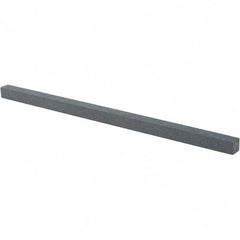 Tru-Maxx - 220 Grit Silicon Carbide Square Polishing Stone - Very Fine Grade, 1/4" Wide x 6" Long x 1/4" Thick - USA Tool & Supply