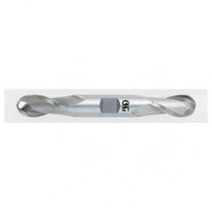 1/8" Dia. - 3-1/16" OAL - Bright CBD - Double - Ball Nose SE EM - 2 FL - USA Tool & Supply