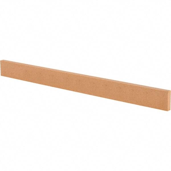 Tru-Maxx - 320 Grit Aluminum Oxide Rectangular Polishing Stone - Extra Fine Grade, 1/2" Wide x 6" Long x 1/8" Thick - USA Tool & Supply