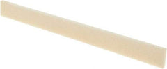 Tru-Maxx - 220 Grit Aluminum Oxide Rectangular Polishing Stone - Very Fine Grade, 1/2" Wide x 6" Long x 1/8" Thick, Oil Filled - USA Tool & Supply