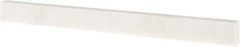 Tru-Maxx - 320 Grit Aluminum Oxide Rectangular Polishing Stone - Extra Fine Grade, 1/2" Wide x 6" Long x 1/4" Thick - USA Tool & Supply