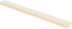 Tru-Maxx - 220 Grit Aluminum Oxide Rectangular Polishing Stone - Very Fine Grade, 1/2" Wide x 6" Long x 1/4" Thick, Oil Filled - USA Tool & Supply