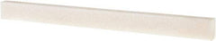 Tru-Maxx - 120 Grit Aluminum Oxide Rectangular Polishing Stone - Fine Grade, 1/2" Wide x 6" Long x 1/4" Thick, Oil Filled - USA Tool & Supply