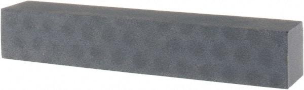 Tru-Maxx - 320 Grit Silicon Carbide Square Polishing Stone - Extra Fine Grade, 1" Wide x 6" Long x 1" Thick - USA Tool & Supply