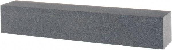 Tru-Maxx - 220 Grit Silicon Carbide Square Polishing Stone - Very Fine Grade, 1" Wide x 6" Long x 1" Thick - USA Tool & Supply