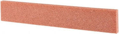 Tru-Maxx - 100 Grit Aluminum Oxide Rectangular Roughing Stone - Fine Grade, 1" Wide x 6" Long x 1/4" Thick - USA Tool & Supply