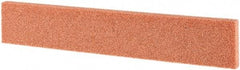Tru-Maxx - 80 Grit Aluminum Oxide Rectangular Roughing Stone - Medium Grade, 1" Wide x 6" Long x 1/4" Thick - USA Tool & Supply